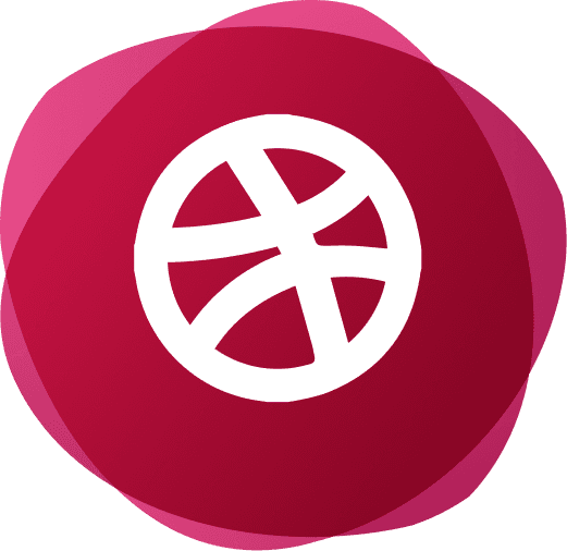 Pink Abstract Globe Icon PNG