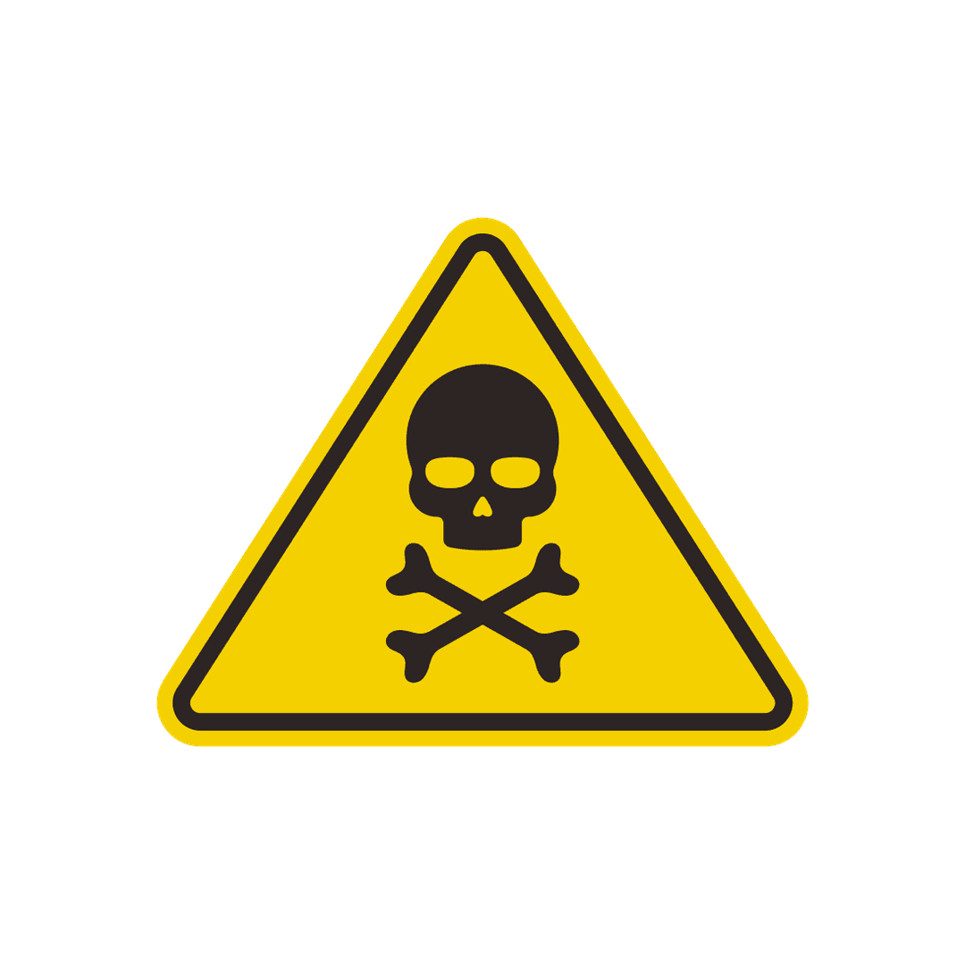 Skull and Crossbones Danger Icon