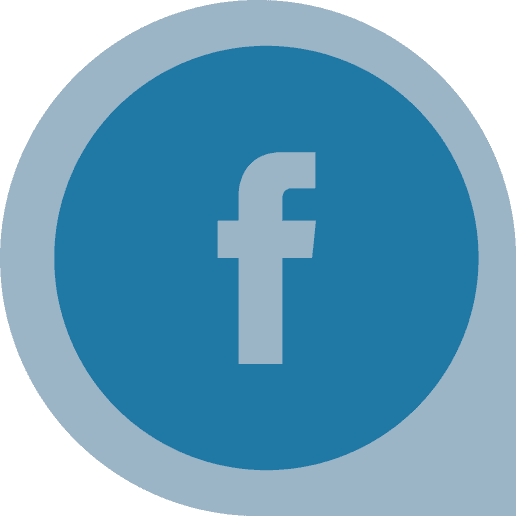 Blue Facebook Location Pin Icon PNG