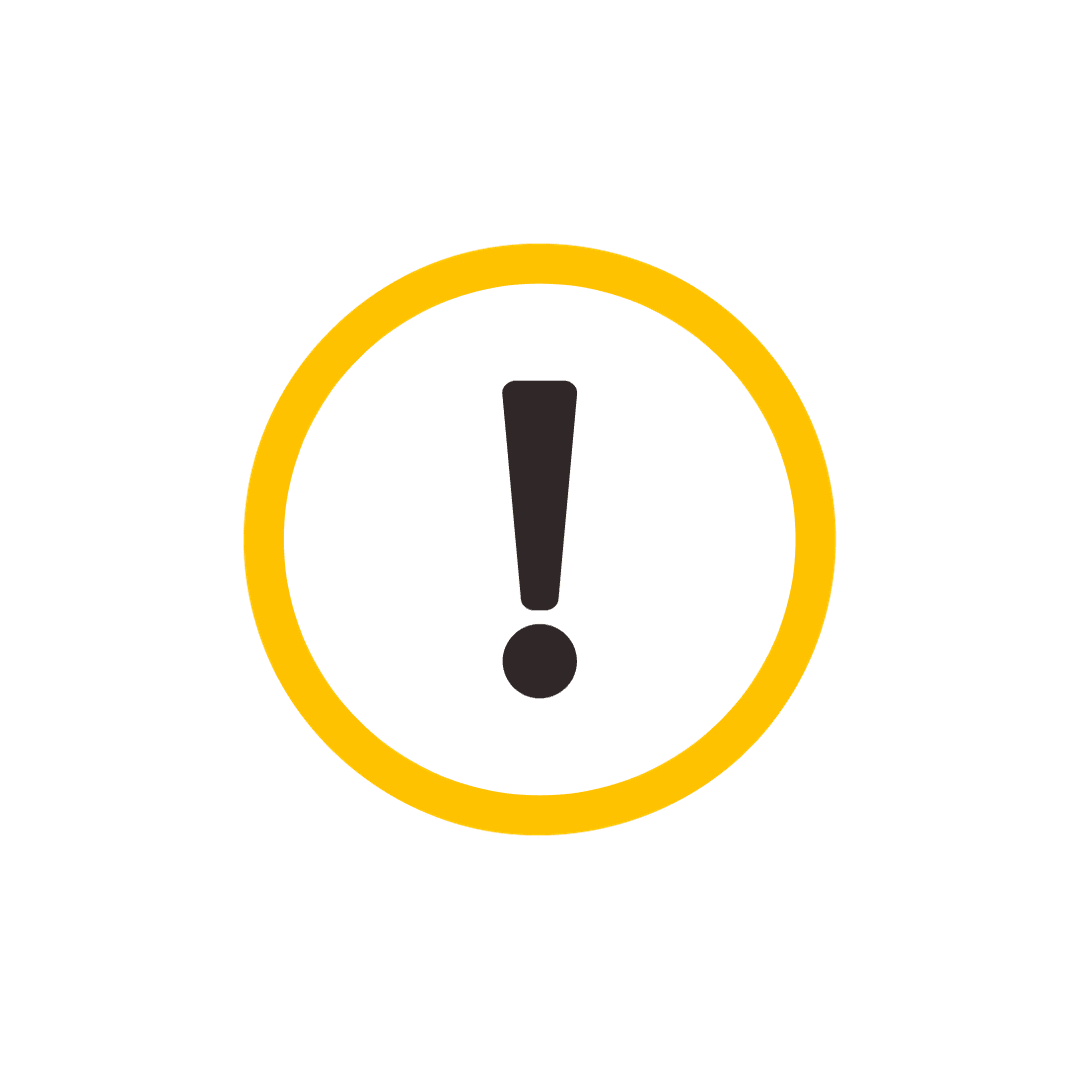 Circular Flat Design Alert Icon