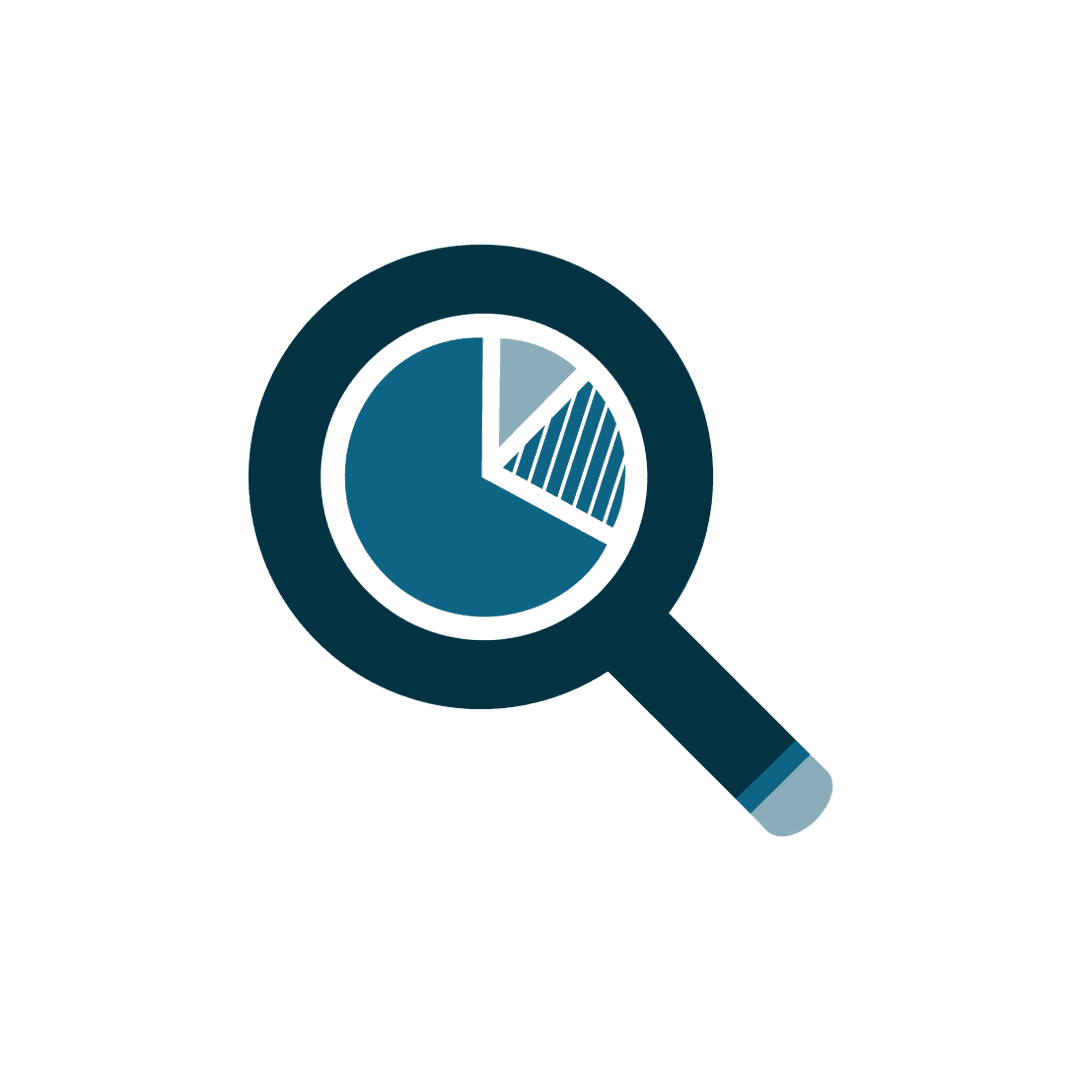 Data Analysis Search Icon
