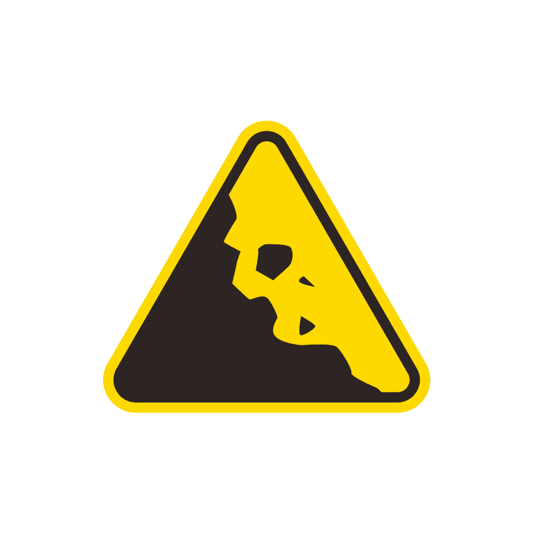 Falling Rocks Icon