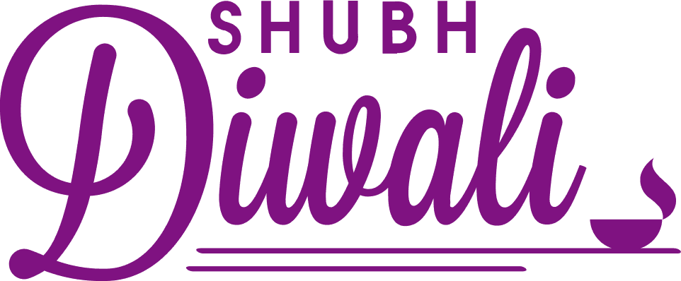 Elegant Shubh Diwali Typography PNG